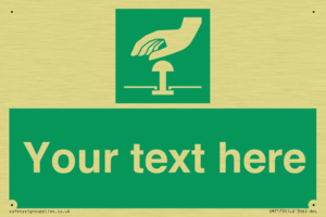 Custom Safe condition: Emergency stop button